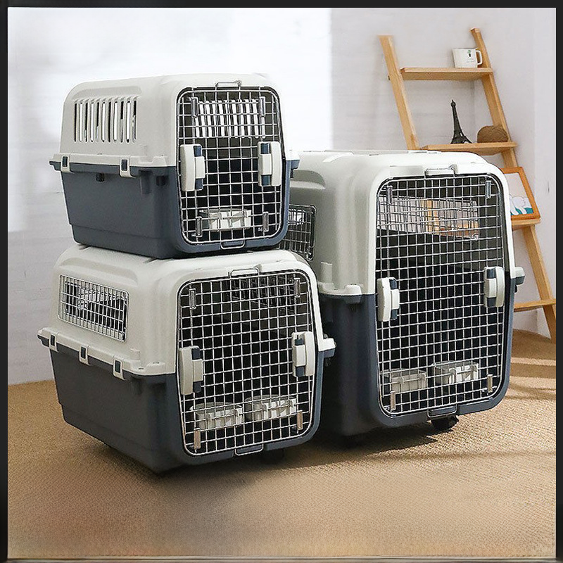 Portable Pet Airline Carrier for Dogs and Cats