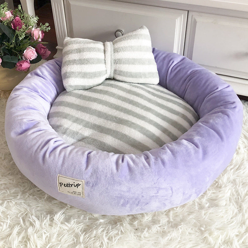Fleece Pet Bed for Dogs and Cats