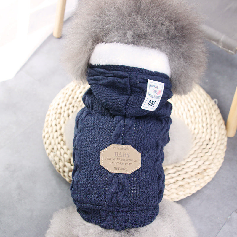 Thick Cotton Clothes for Dogs and Cats