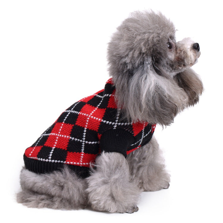 Pet Sweater Clothing for Dogs and Cats