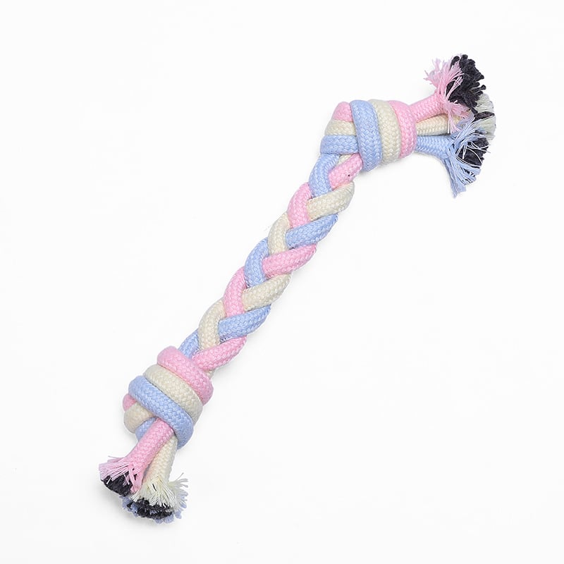 Interactive Bite-Resistant Rope Ball for Dogs and Cats