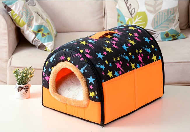 All-Season Pet Bed for Dogs and Cats