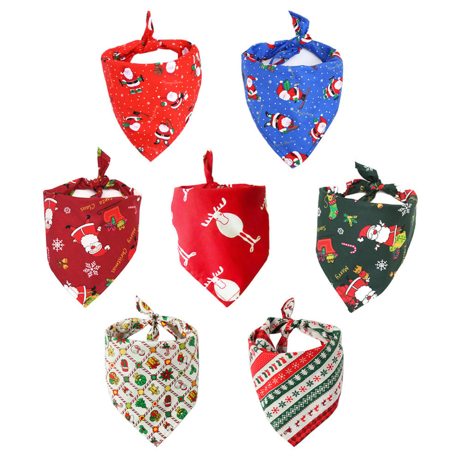 Cotton Triangle Scarf for Dogs and Cats