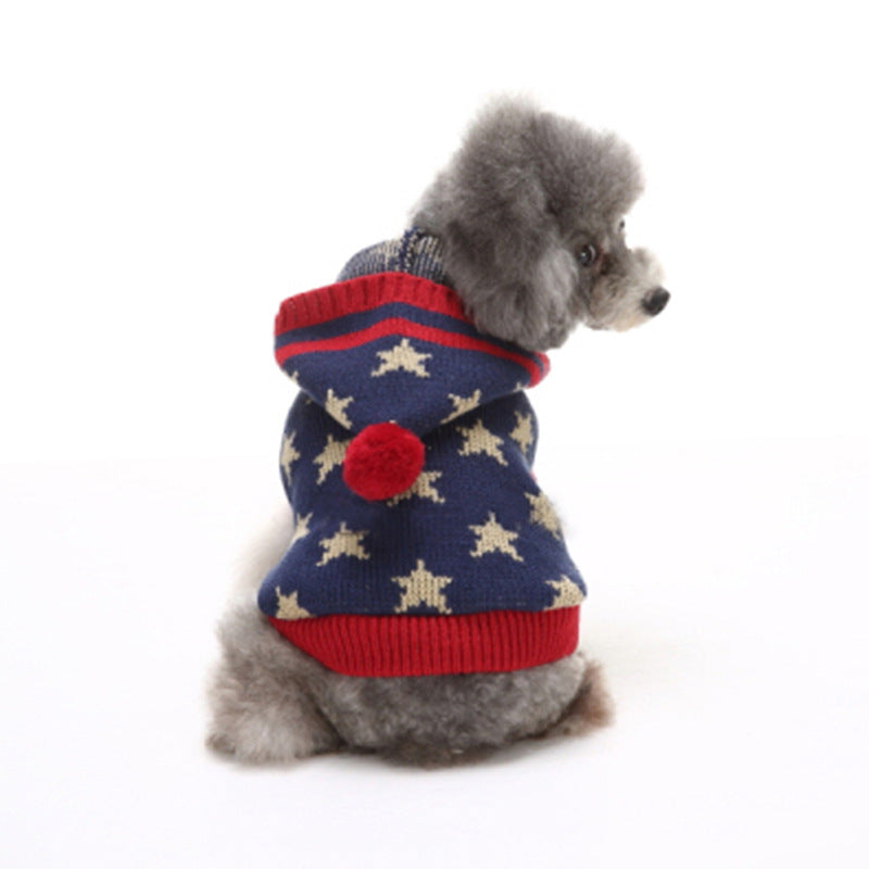 Pet Sweater Clothing for Dogs and Cats