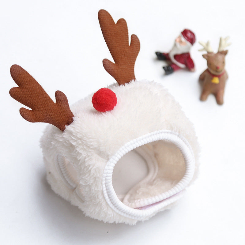 Pet Christmas Hat and Bib for Dogs and Cats