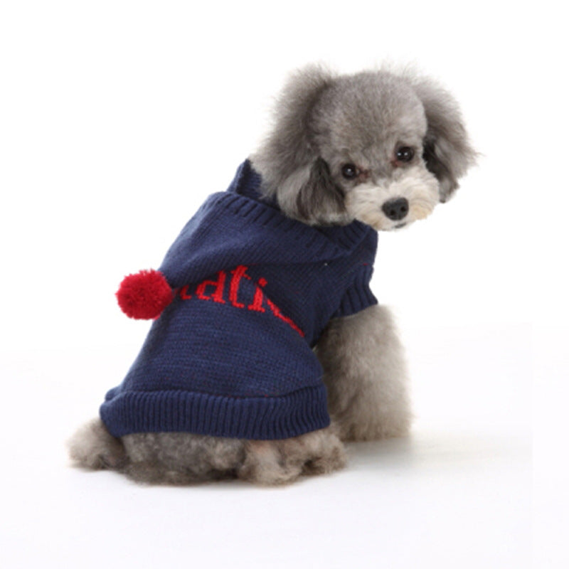 Pet Sweater Clothing for Dogs and Cats
