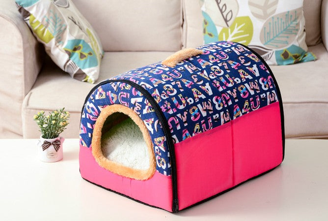 All-Season Pet Bed for Dogs and Cats