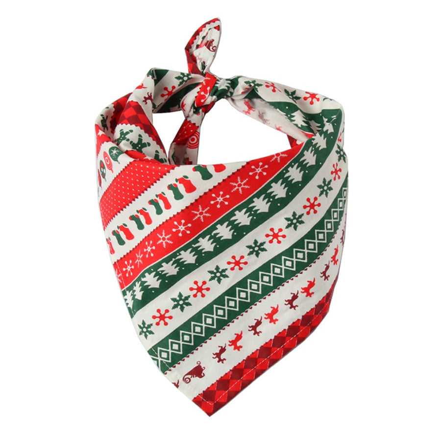 Cotton Triangle Scarf for Dogs and Cats