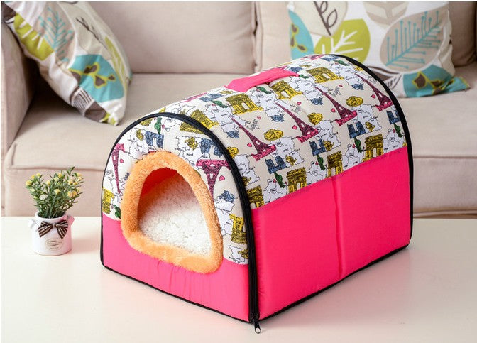 All-Season Pet Bed for Dogs and Cats